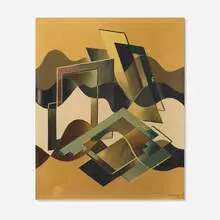 Frederick Kann, Untitled, c. 1931, oil on linen