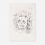 Sam Francis, Self-Portrait (SF-050), 1973, lithograph