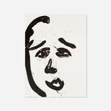 Sam Francis, Self-Portrait (SF-022), 1973, lithograph on BFK Rives