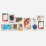 Sam Francis, Collection of eleven posters, 1968-94, offset lithograph in colors