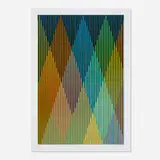 Carlos Cruz-Diez, Couleur Additive Perseus P1, 2017, screenprint in colors on BFK Rives