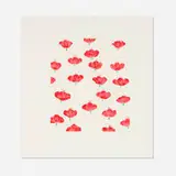 Donald Sultan, Wallflower 32 (from the Wallflowers portfolio), 2008, screenprint in colors