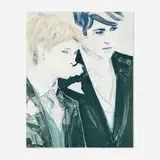 Elizabeth Peyton, Prince William and Prince Harry, 2000, lithograph in colors