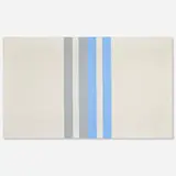 Andreas Brandt, Grau und Blau, 1979, oil on canvas