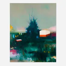 Jena Thomas, Reunion, 2021, oil on canvas