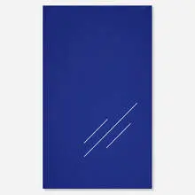 Paul Cowan, BECAUSE THE SKY IS BULE, 2013, Chroma Key paint on canvas