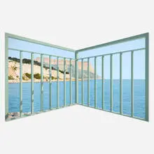 Warner Friedman, Cassis, 1997, oil on canvas