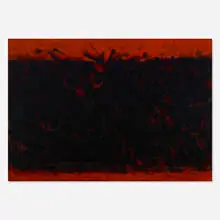 Lawrence Calcagno, Paris, 1954, oil on canvas