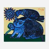 Guillaume Cornelis van Beverloo, Il gatto blue