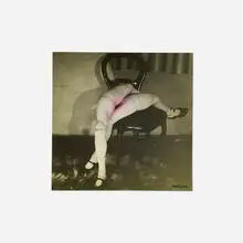 Hans Bellmer, La bouche, gelatin silver print with hand-coloring