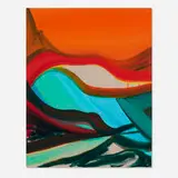 Jin Jeong, I know where I am at, 2021, oil on linen