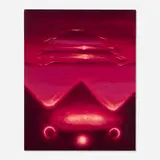 Jen Hitchings, Lunar Cycle (Menses) Study, 2021, oil and acrylic on canvas