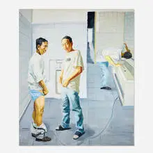 Qin Qi, 7 West Road II, 2002, oil on canvas