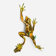 Nano Lopez, Sticky Climber, 2006, bronze with hand-applied patina