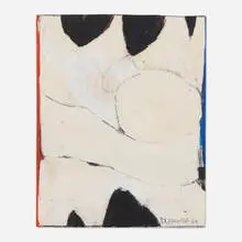 Edward Dugmore, Untitled, 1968, acrylic on paper