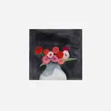 Robert Kulicke, Flowers, gouache on paper
