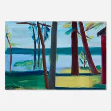 Louisa Matthíasdóttir, Maine Landscape, Skowhegan