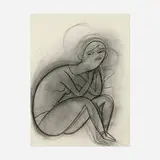 Grace Weaver, good girl blues, 2016, charcoal on paper