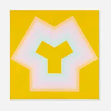 Richard Anuszkiewicz, Untitled, 1976, acrylic on canvas