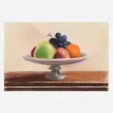 Louisa Matthíasdóttir, Bowl of Fruit, 1983, oil pastel on paper
