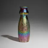 Loetz, Tall Medici vase (Gre 2/484), c. 1902, hand-blown glass