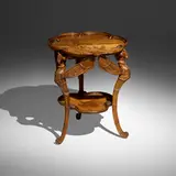 Émile Gallé, Exceptional Libellules marquetry table
