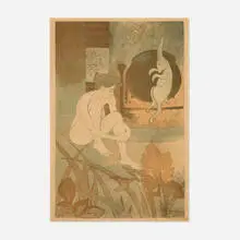 Georges de Feure, Friends of the Devil in the Flesh, 1893, lithograph in colors