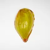 Tulip bud tile by Tiffany Studios, c. 1910, molded Favrile glass, sold Mar 2026