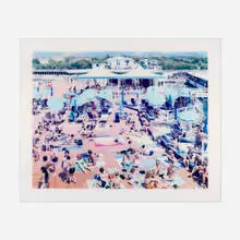 Massimo Vitali, Bagni Lido, 2000, C-print face-mounted to acrylic and flush-mounted to Dibond