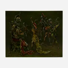 Kurt Seligmann, Iphigenia, 1946, oil on canvas