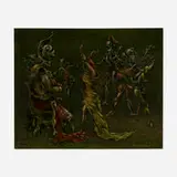 Kurt Seligmann, Iphigenia, 1946, oil on canvas