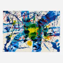 Sam Francis, Untitled (SF88-490), 1988, acrylic on paper