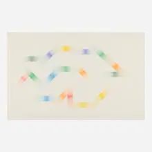 Guy de Cointet, Drowned in the Bayou, c. 1978, colored pencil on Arches