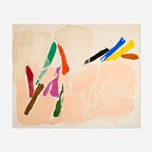Kikuo Saito, Silver After, 1977, acrylic on canvas