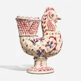Carl Walters for Stonelain Pottery, Rooster-form vessel