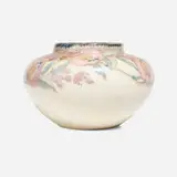 Lorinda Epply for Rookwood Pottery, Rare Butterfat vase with flowers