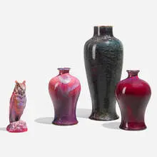 Collection of four works by Bernard Moore, sold Nov 2024