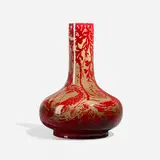 Evelyn Hope Beardmore for Bernard Moore, Vase with swimming koi and seaweed