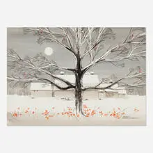 Viktor Schreckengost, Early Winter, c. 1973, watercolor on paper