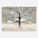 Viktor Schreckengost, Early Winter, c. 1973, watercolor on paper