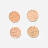 George E. Ohr, Collection of four brothel tokens