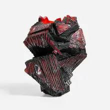 Thaddeus Wolfe, Patterned Relief 3, 2014, cut and polished glass