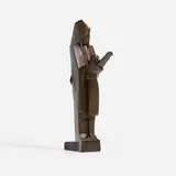 Frank Lloyd Wright, Nakomis (Warrior), patinated bronze