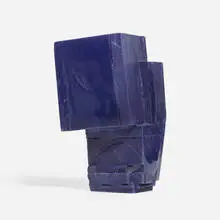 Thaddeus Wolfe, Assemblage vase, 2011, mold-blown glass