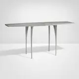 Robert Josten, Console table, c. 1975, cast aluminum