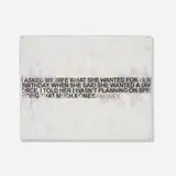 Eric Doeringer, Untitled after Richard Prince (from the Bootleg series), 2006, collage and acrylic on canvas