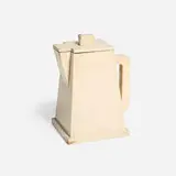 Primitive, Pitcher-form soap flake/powder dispenser, c. 1940, painted wood
