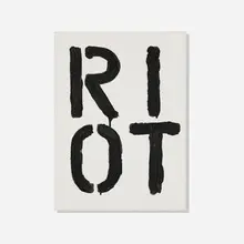 Eric Doeringer, Untitled after Christopher Wool (from the Bootleg series), 2006, acrylic on canvas