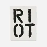 Eric Doeringer, Untitled after Christopher Wool (from the Bootleg series), 2006, acrylic on canvas