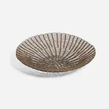 Tohono O'odham, Dish, c. 1925, woven steel bailing wire